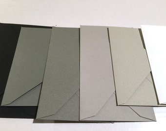 A7 Envelopes 5 1/4" x 7 1/4" (133mm x 184mm) 25/Pk- Gray Envelopes