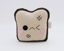 sad toast plush