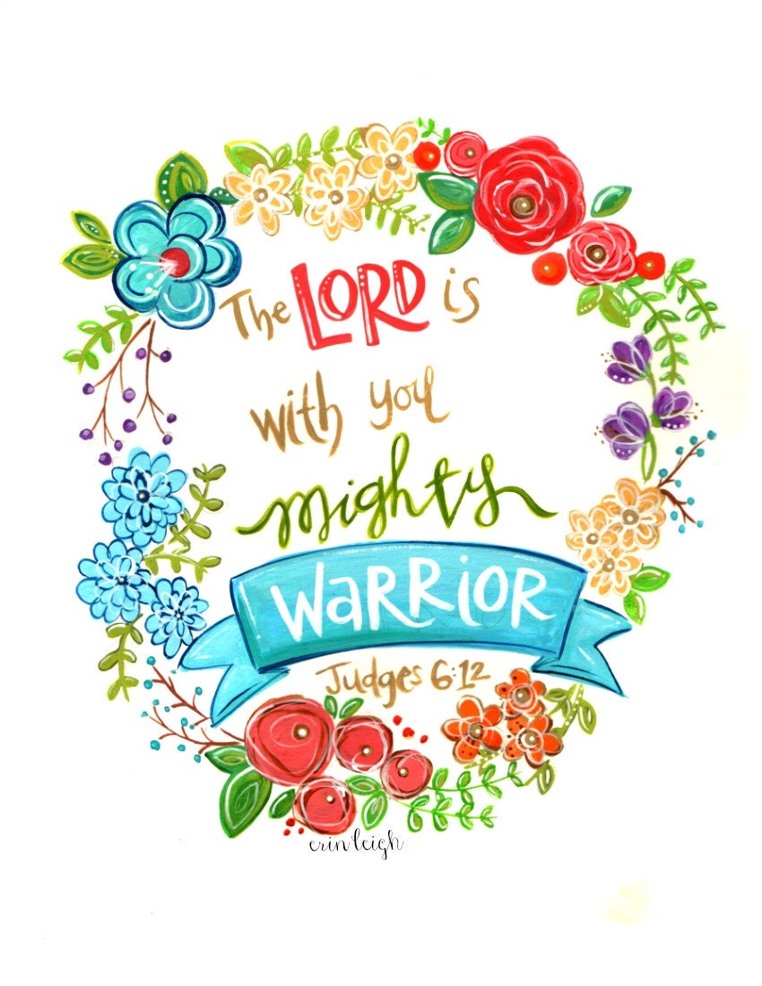 Scripture Art. Bible Verse. Christian Art. by artbyerinleigh