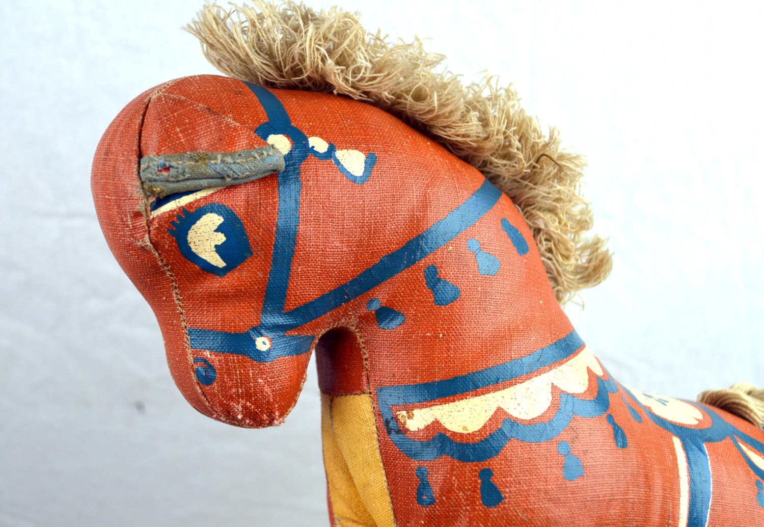 vintage stuffed horse