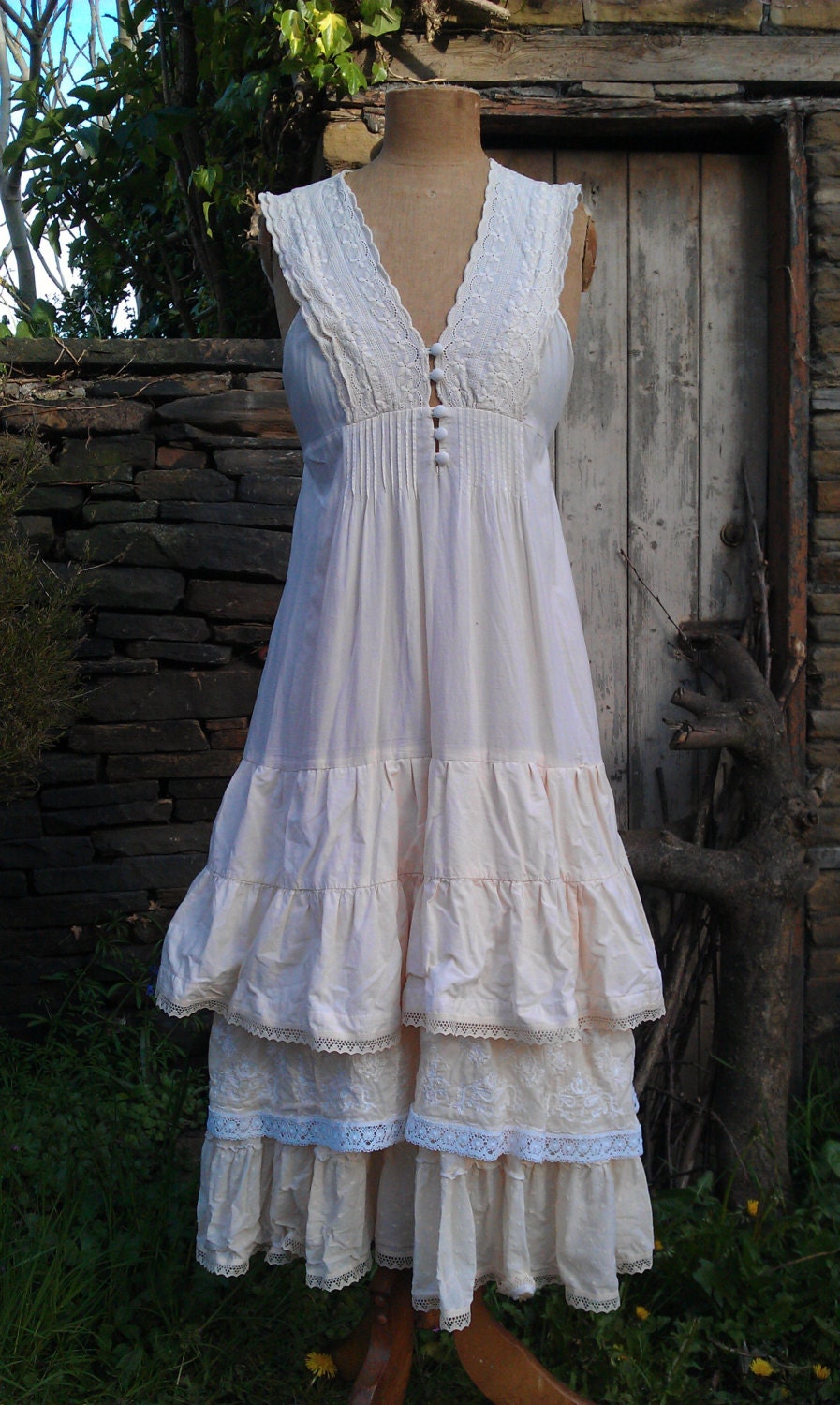 The Prairie Dress morigirl mori girl dress lagenlook prairie