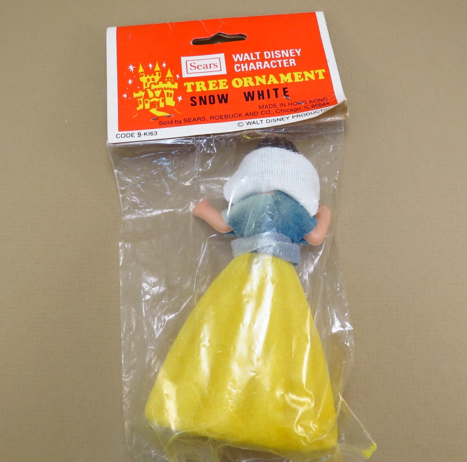 Snow White and the Seven Dwarfs Christmas Ornament Vintage