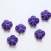 Small Royal Icing Violets to Decorate Cupcakes and Cakes (12)