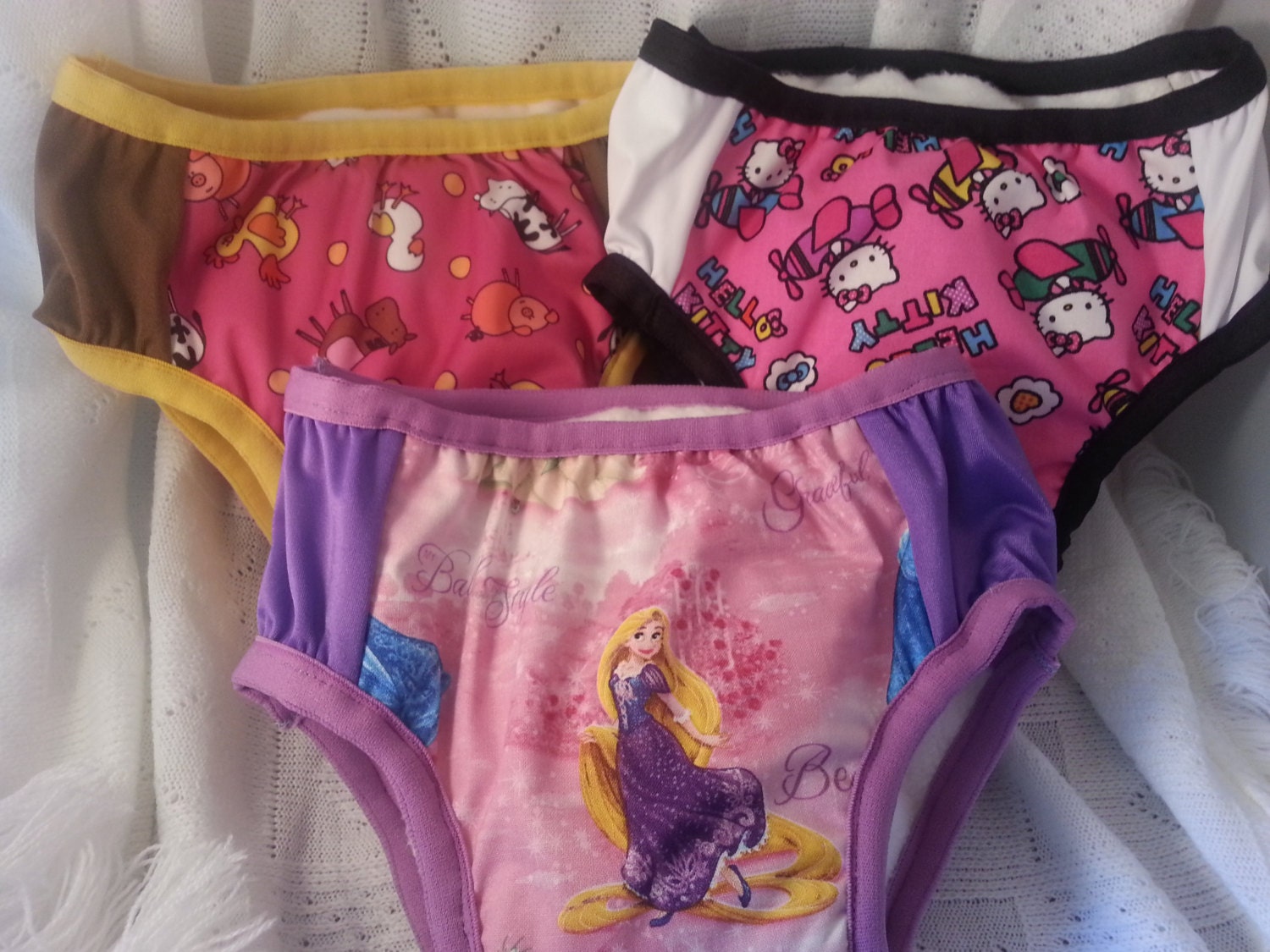 Nighttime Fully Waterproof Toddler Girls Training Pants with