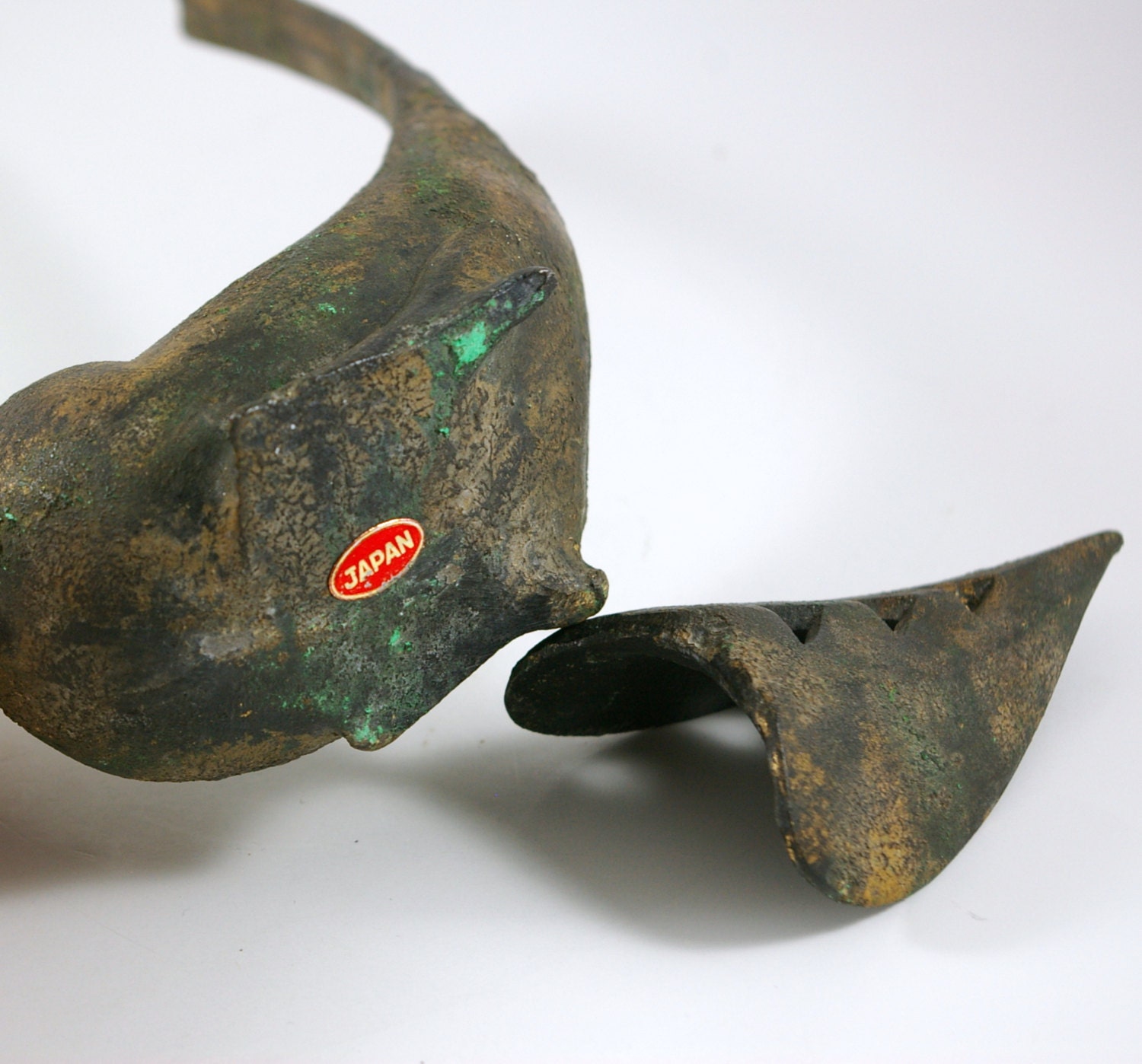 Cast Iron Pheasant Incense Burner Made in Japan