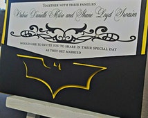 Batman Wedding Invitations 8