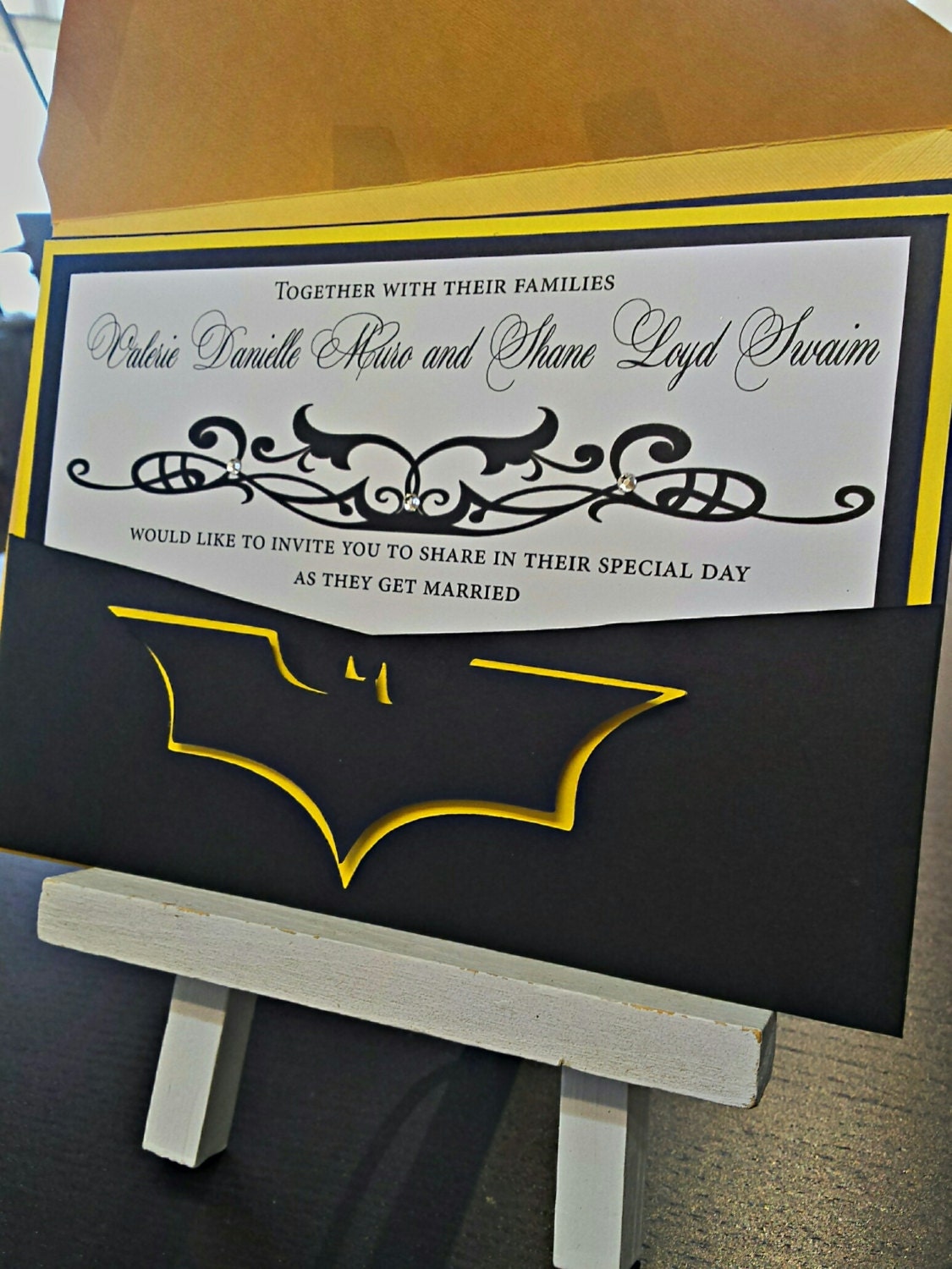 Batman Wedding Invitations 6