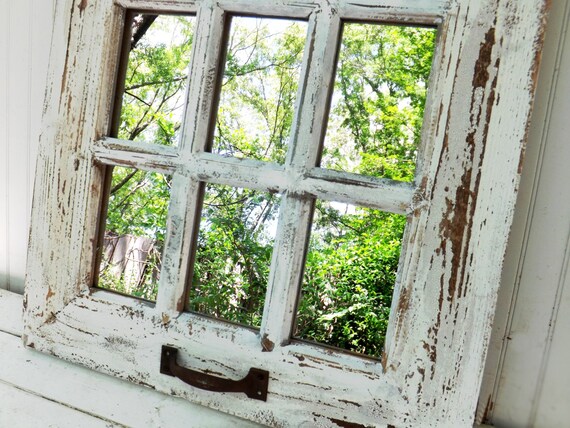 ON SALE Rustic Farmhouse Window MirrorWindow Pane - Like this item?