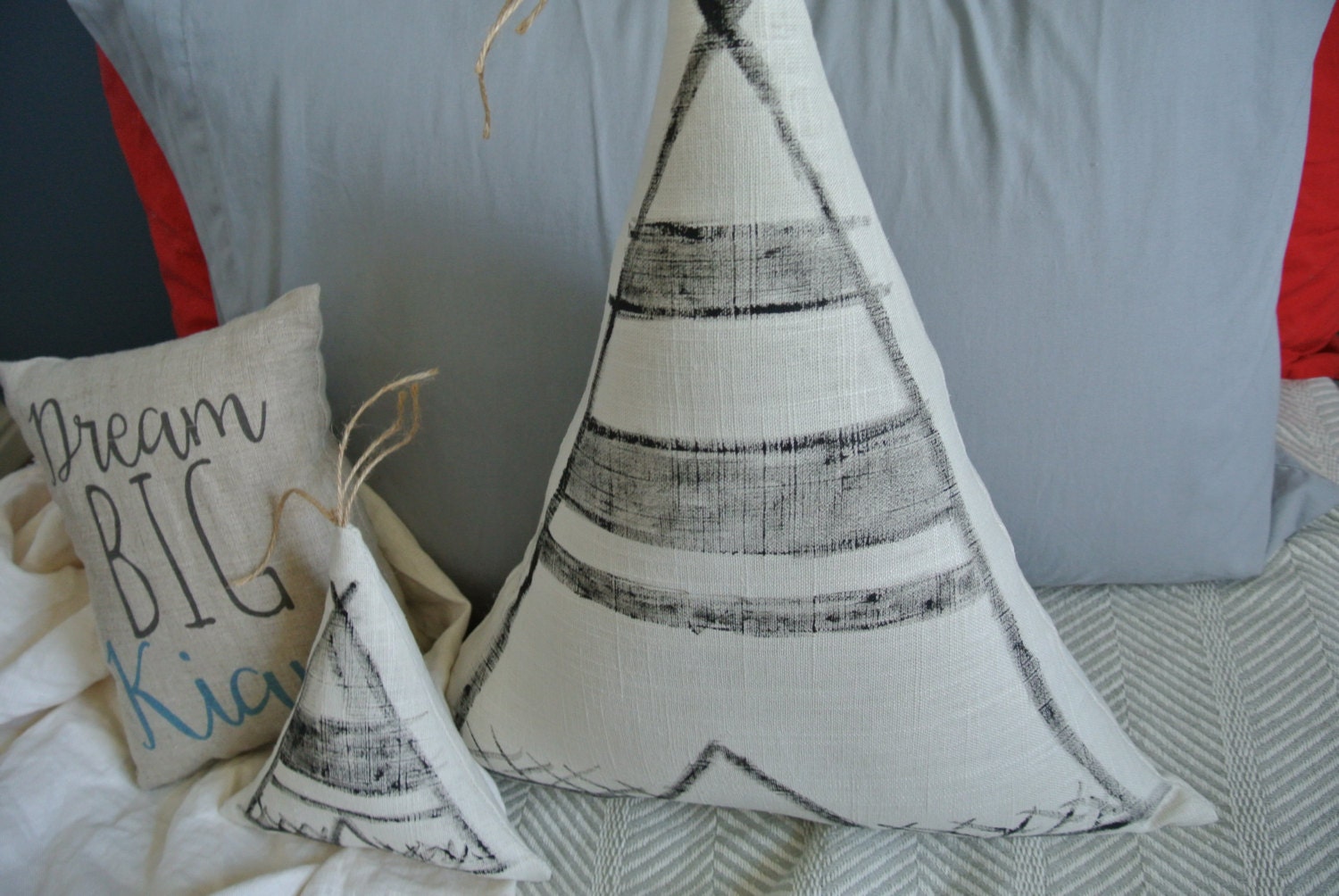 teepee pillow and slumber set