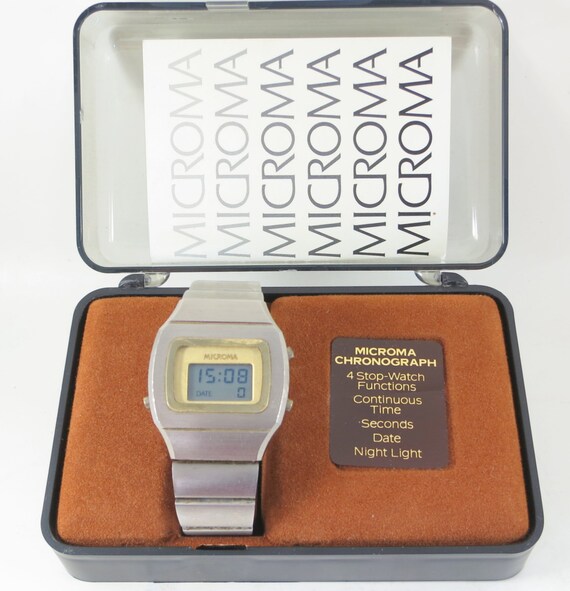 microma digital watch