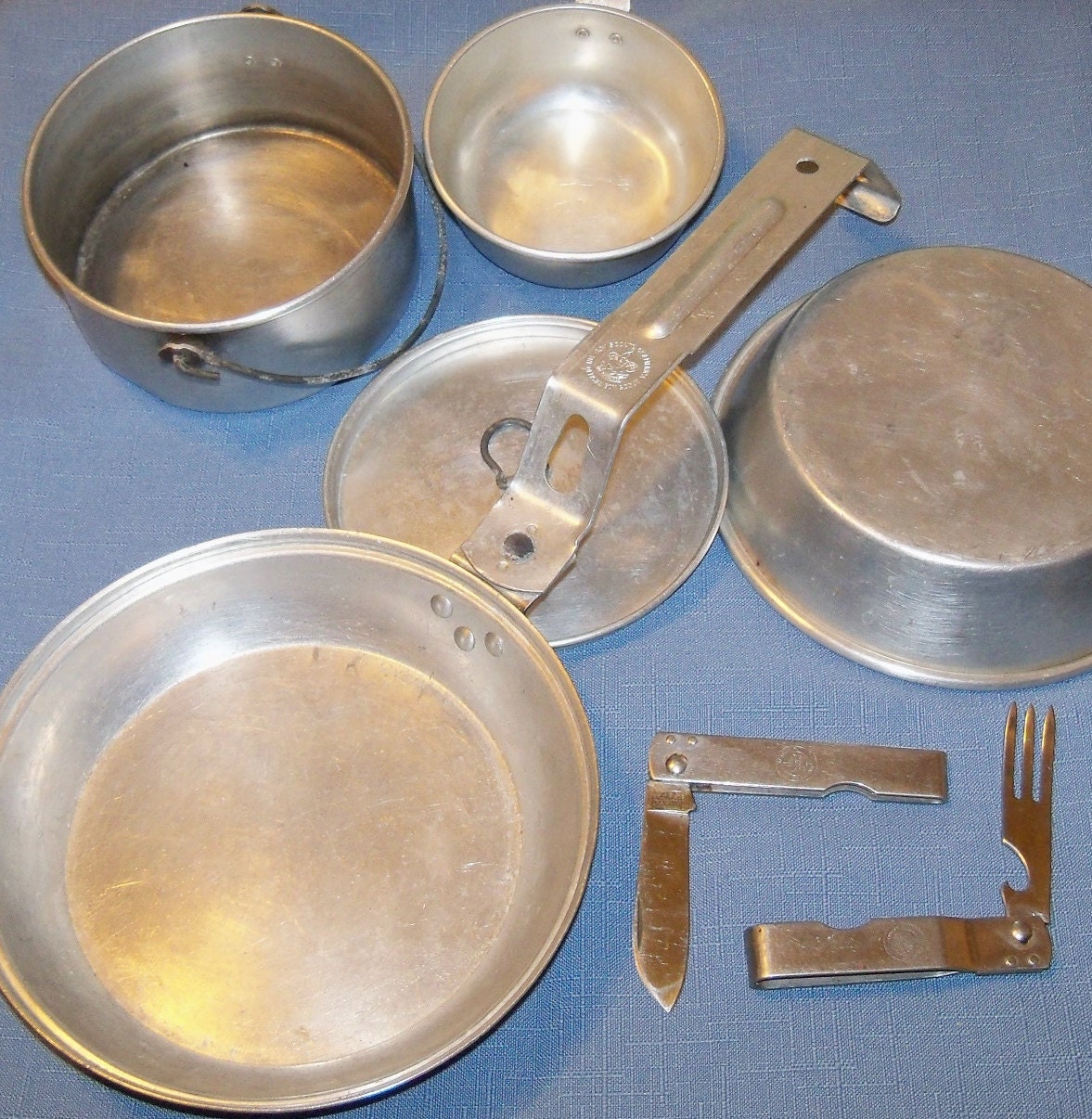 Boy Scouts of America Cook Kit 1959 Aluminum by YoursOccasionally