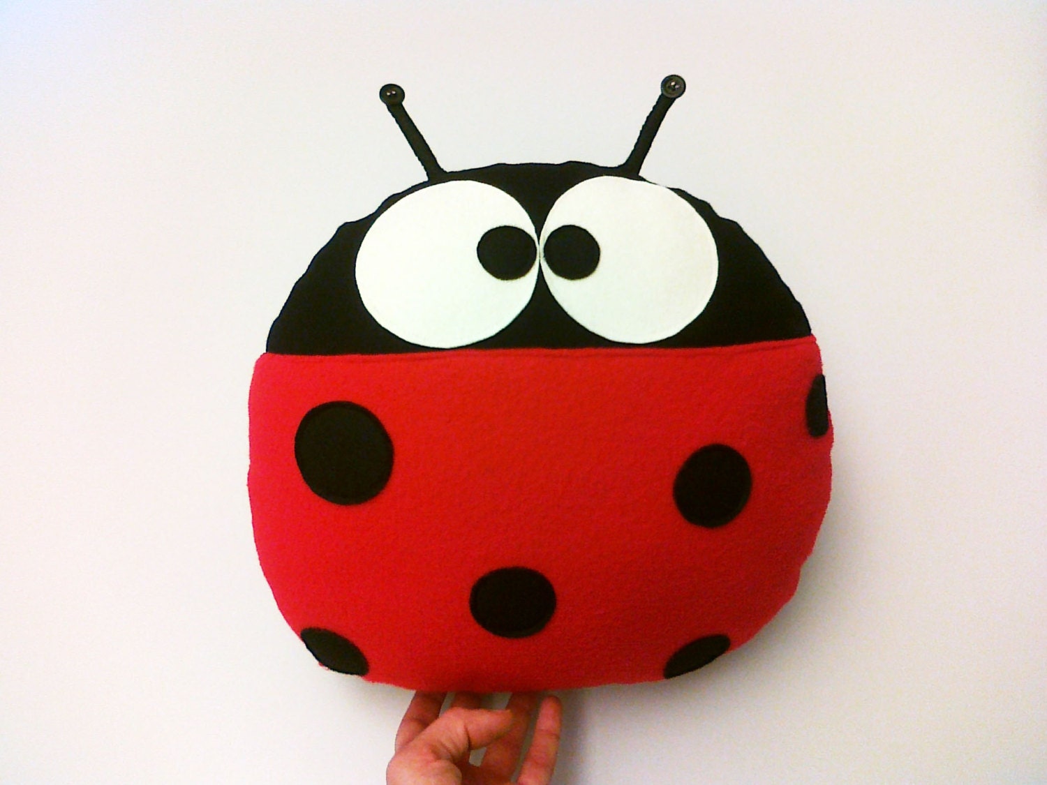 pillow pet night light ladybug