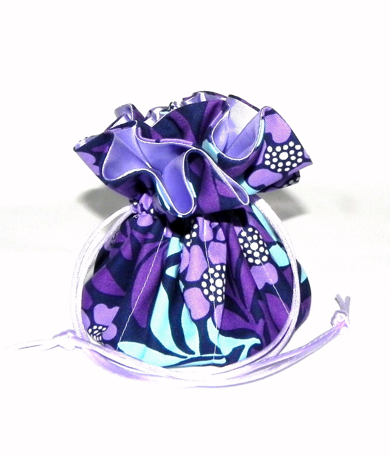 Drawstring Jewelry Bag Pouch Jewelry organizer by GaranceCouture