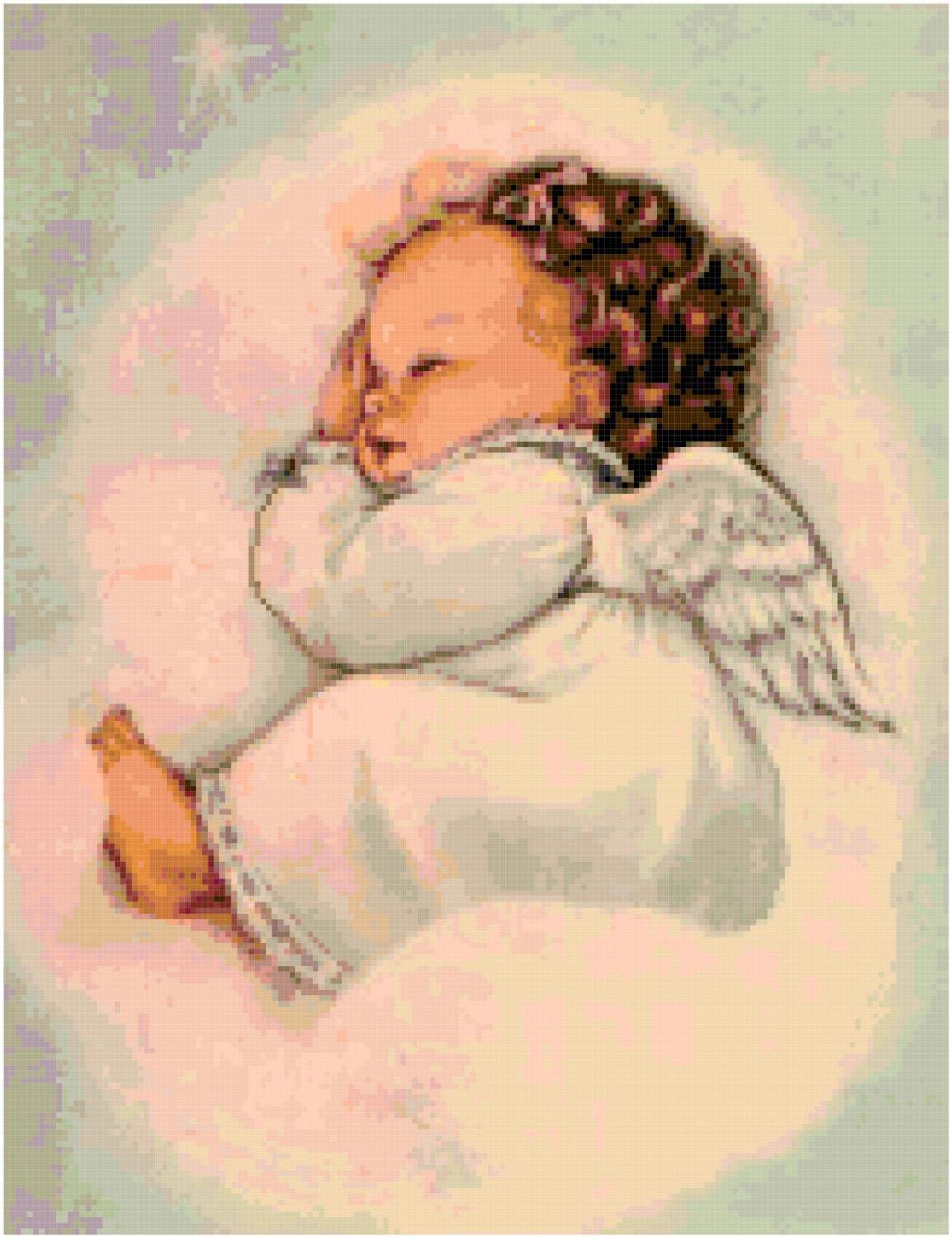 Angel 29 Cross Stitch Pattern