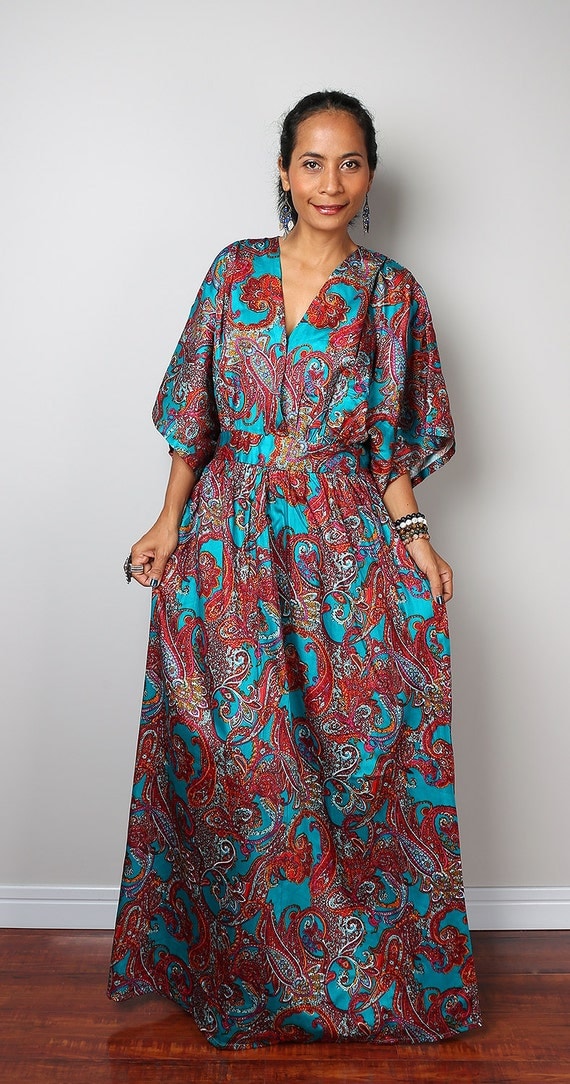  Maxi Dress Boho Kaftan Maxi Dress Boho Kimono Collection