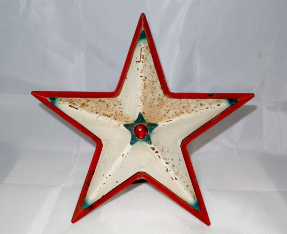 Vintage Tin Noma Star 1940's Christmas Tree Topper