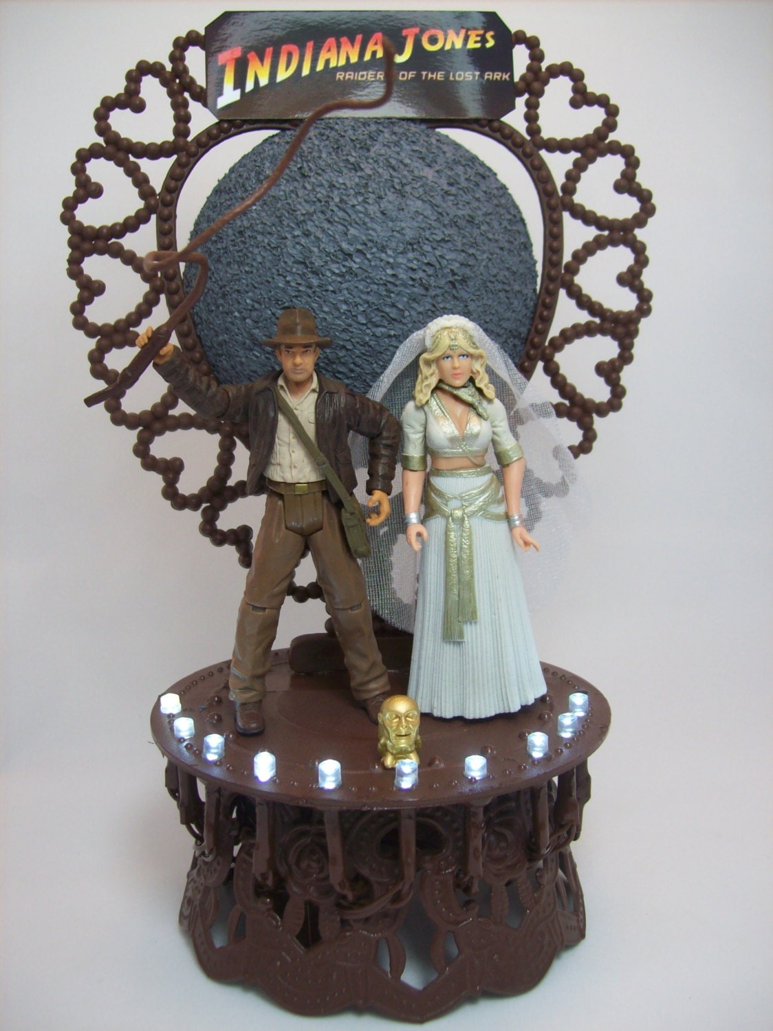 INDIANA JONES Raiders of the lost ark with rolling stone