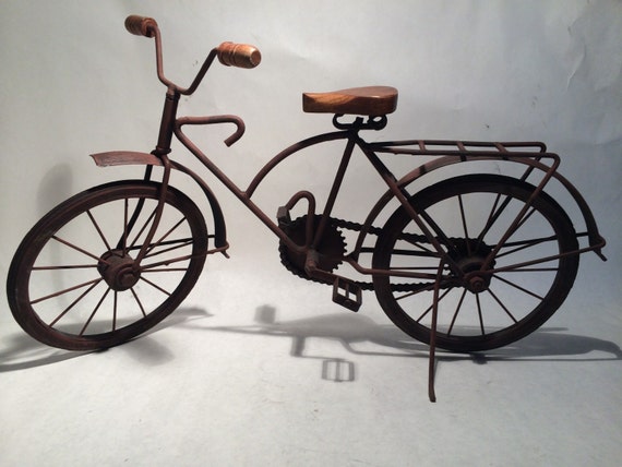 miniature metal bicycle