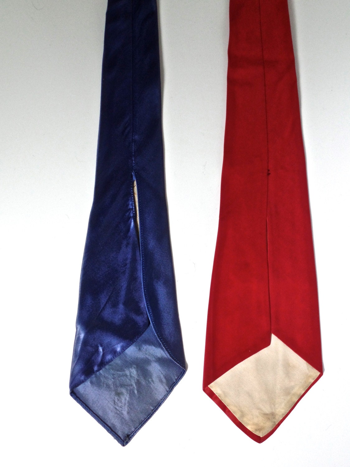 Vintage Rockabilly Neckties 1940s 50s Cowboy Western Neckties