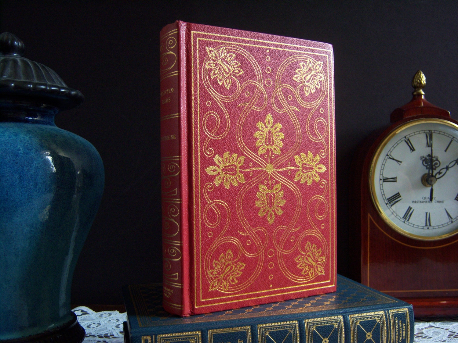 Vintage Books Embossed and Gilded Books Fiction