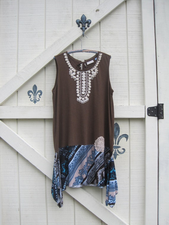 Boho lagan style lagan clothing tunic sleeveless tunic