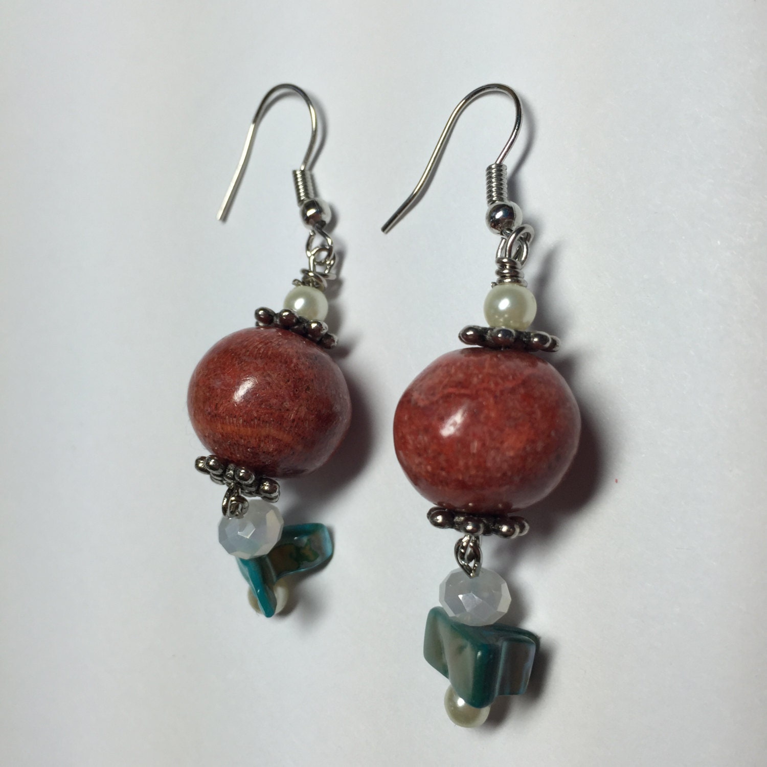 Hand Crafted Beaded Earrings by beadingheartboutique on Etsy