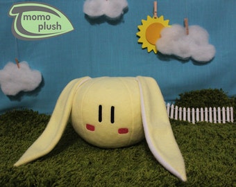 Bunny Stuffed Animal , Toy Bunny, Child's Room Decor, Child's Toy, Shower Gift, Easter dango Handmade Fiber or Fiber & microbead mix