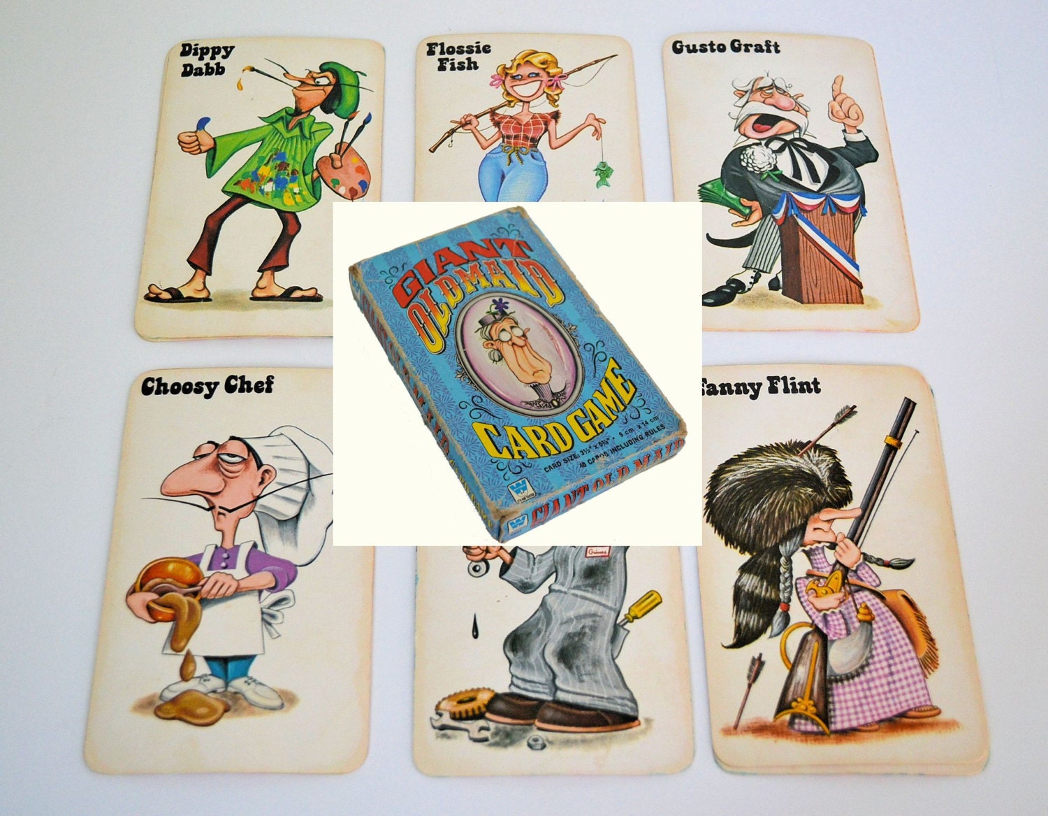 Vintage Old Maid Card Game 39