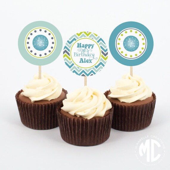 CUSTOMIZABLE PARTY CIRCLES -- Groovy Disco Collection -- Mirabelle Creations Il_570xn