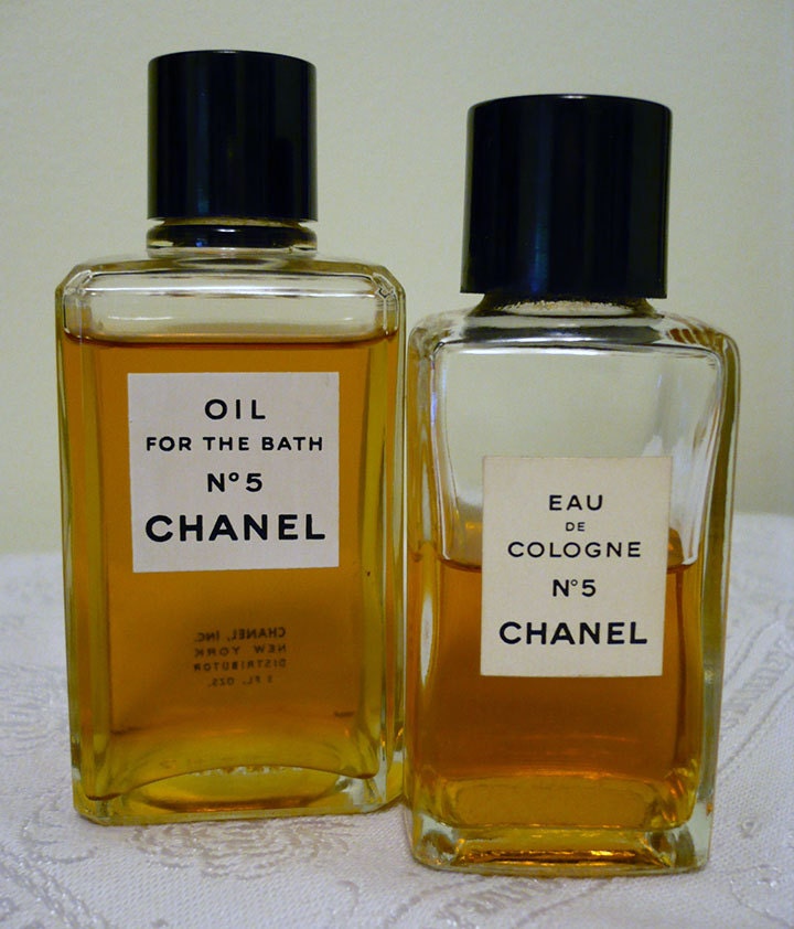 Vintage Rare Chanel No. 5 Bath Oil & Cologne