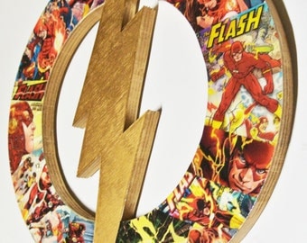 The Flash wall plaque (made to order)
