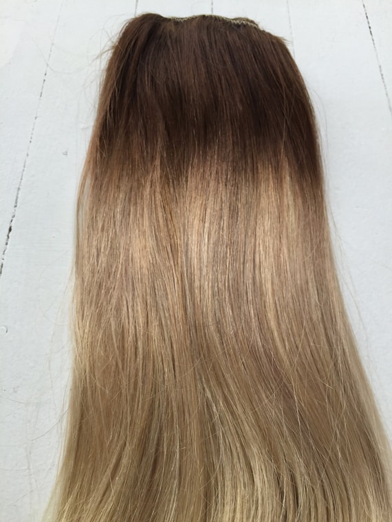 Items similar to Medium Ash Blonde Hair Extensions, Blonde ...