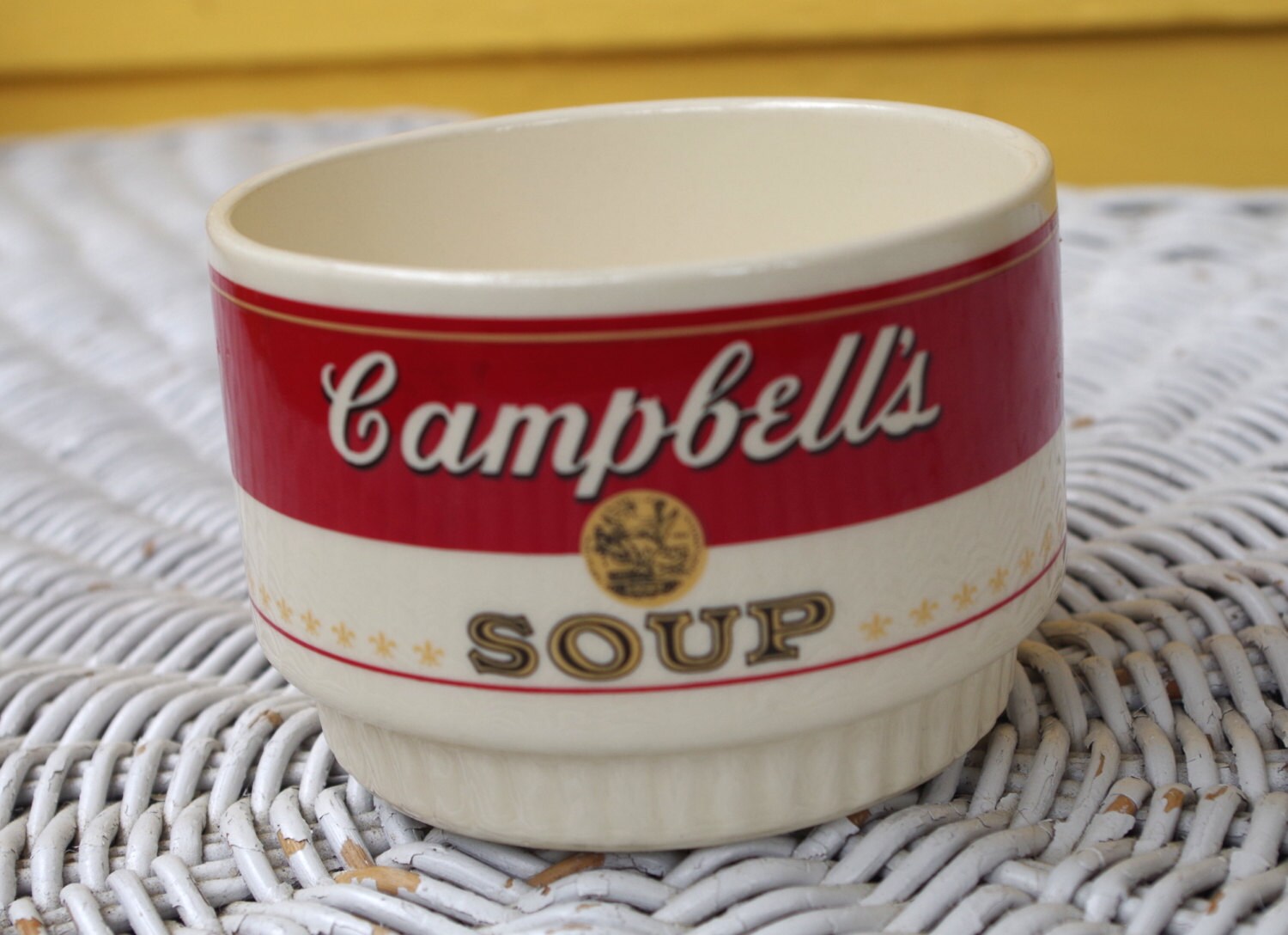Vintage 1960s Campbell's Ceramic Soup Souper Stacker Bowl