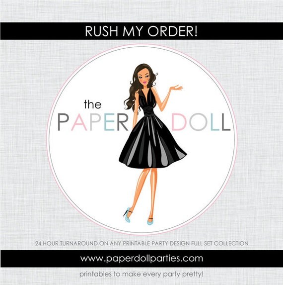 RUSH MY ORDER Add-On : 24 Hour Turnaround on Printable Party Collections Il_570xn