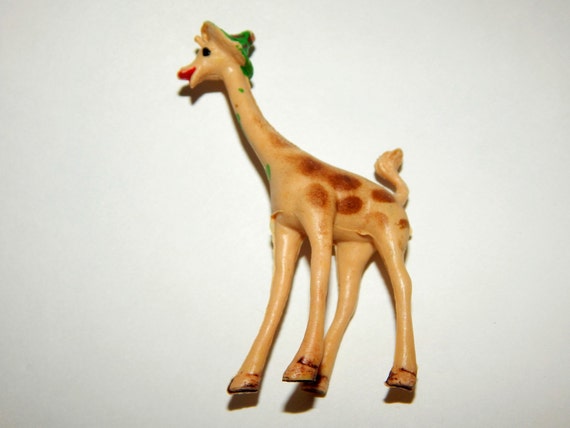 Download Giraffe Plastic Toy Vintage 1950's Jungle Animal by ...