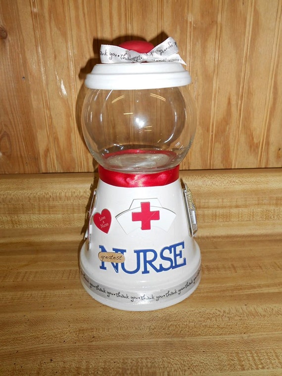 Nurse Candy Jar 