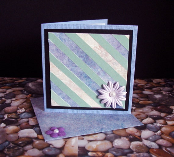 Note Cards with Matching Envelopes Handmade Paper Piecing