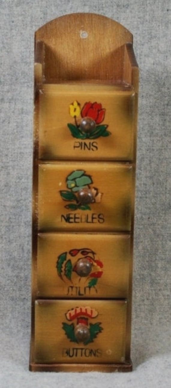 Vintage 4 Drawer Knick Knack by FiddlestixDesign