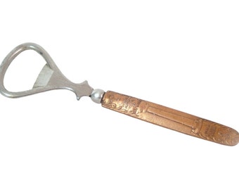 Copper Flatware - Hollow Ware - Handle Bottle Opener - Cap Lifter - early 1900s
