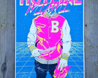 Hotline Miami, 18 x 24" Screen Printed Posters,