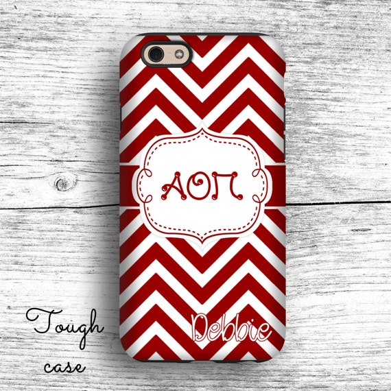 Alpha Omicron Pi sorority gift idea phone case for Iphone and