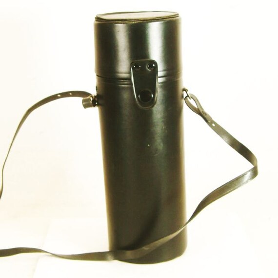 leather camera lens case