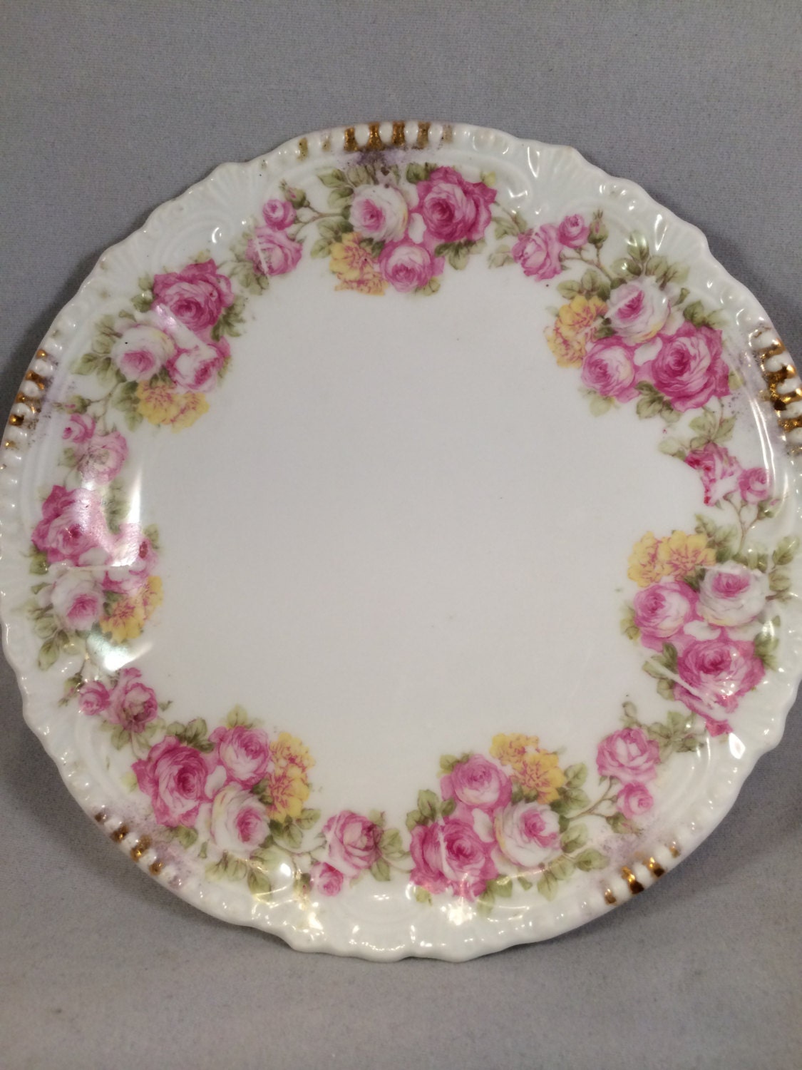 Royal Bavarian China Rose Pattern Porzellanfabrik by GiftsByJo