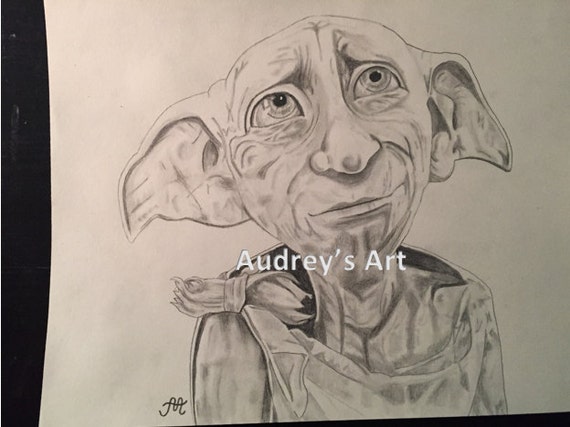 Items similar to Dobby Drawing on Etsy