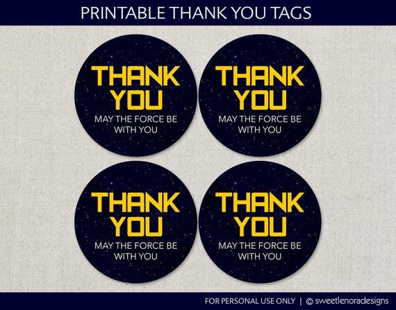 Star Wars Printable Thank You Tags Stickers By SweetLenoraDesigns star-wars-printable-thank-you-tags-stickers-by-sweetlenoradesigns