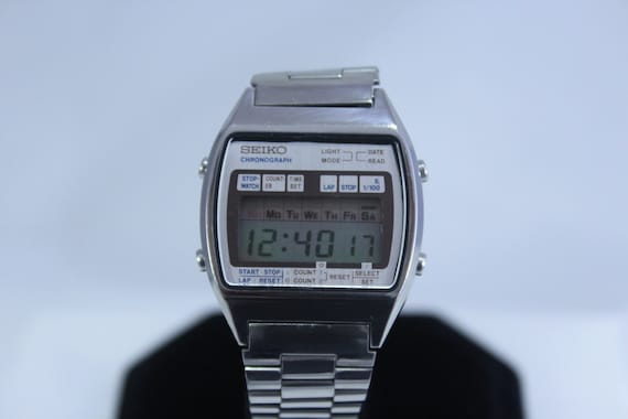 vintage seiko lcd