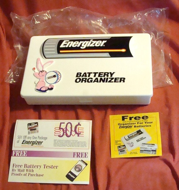 ENERGIZER BUNNY Brand Eveready Battery RARE by CountryFarmAntiques