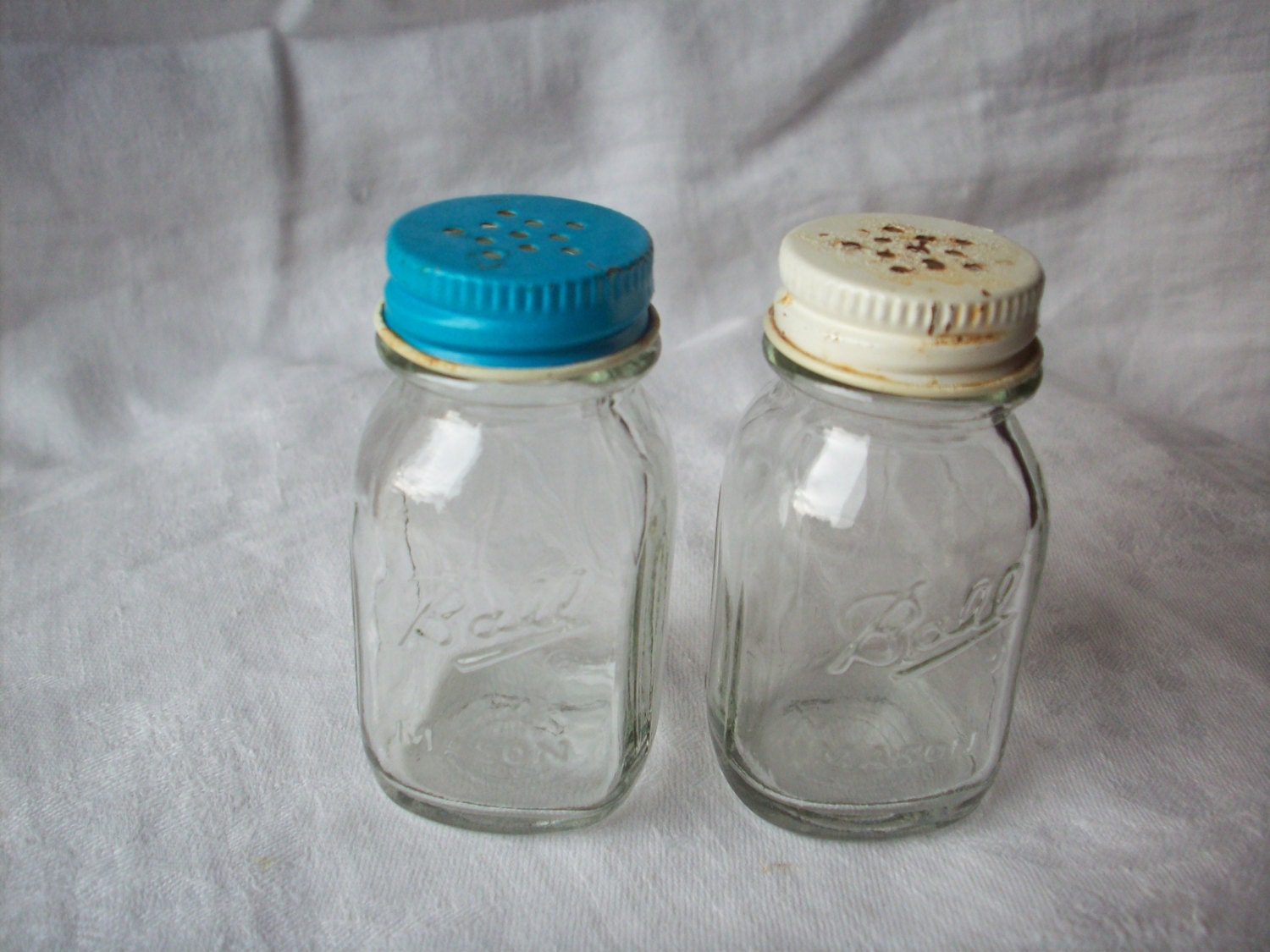 Ball Mason Jar Salt and Pepper Shakers