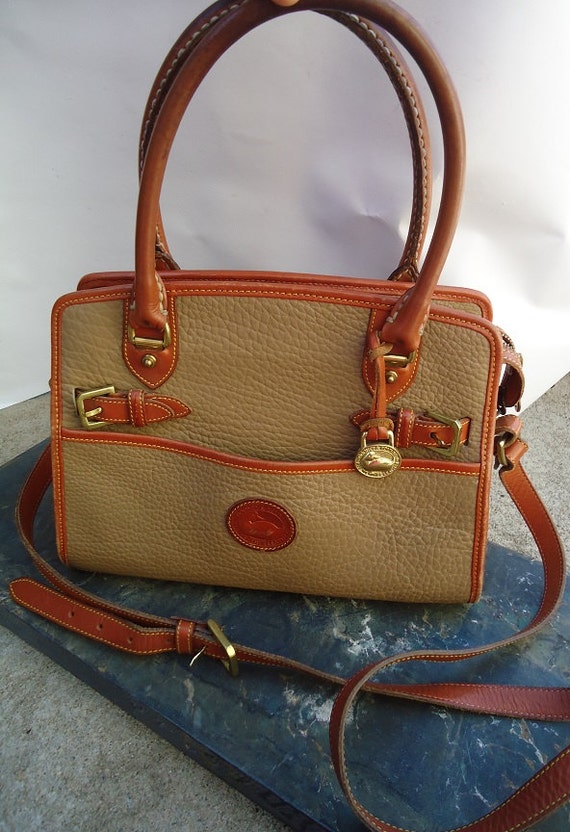 dooney and bourke all weather leather satchel