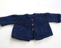 Popular items for blue baby sweater on Etsy